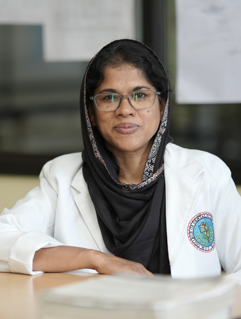 Faculty Photo of Ms. Rasheeda P M