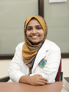 Faculty Photo of Dr. Sabeena P A