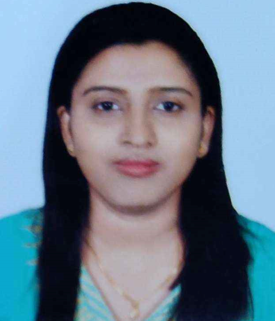 Faculty Photo of Dr. Minusha Grace S